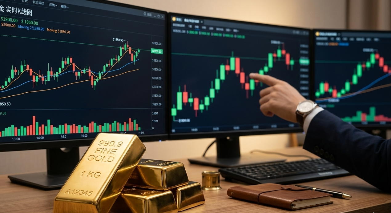 恐慌情绪退潮美元回落，黄金定价逻辑重回利率主导