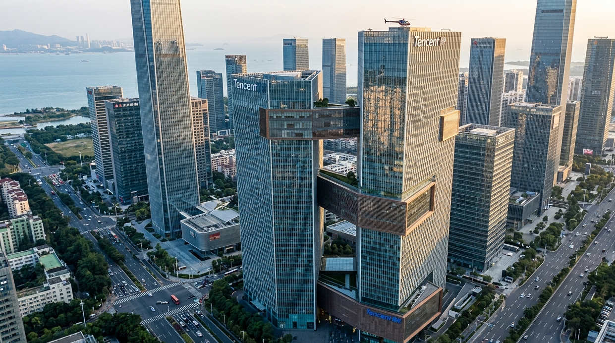 腾讯绩后低开超3%，AI投入扰动现金流